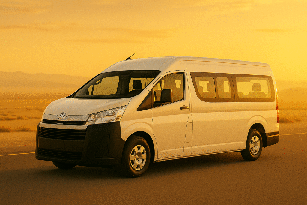 Toyota HiAce correct.